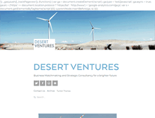 Tablet Screenshot of desertventures.org